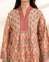 Unstitched Women's Pink Lawn Printed Shirt Dupatta